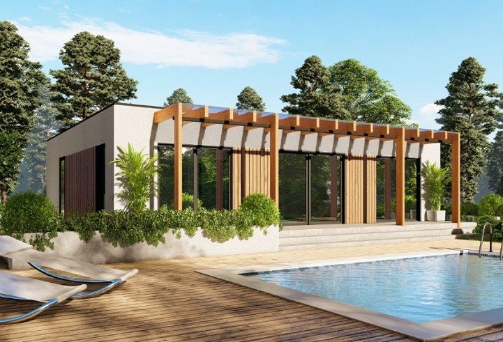 Case prefabbricate in legno: un connubio perfetto di estetica e resistenza.