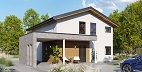 Case prefabbricate in legno, per un'atmosfera calda e accogliente in ogni stanza.